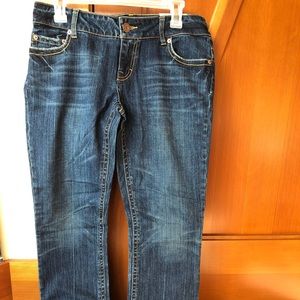 American Eagle straight 77 stretch jeans